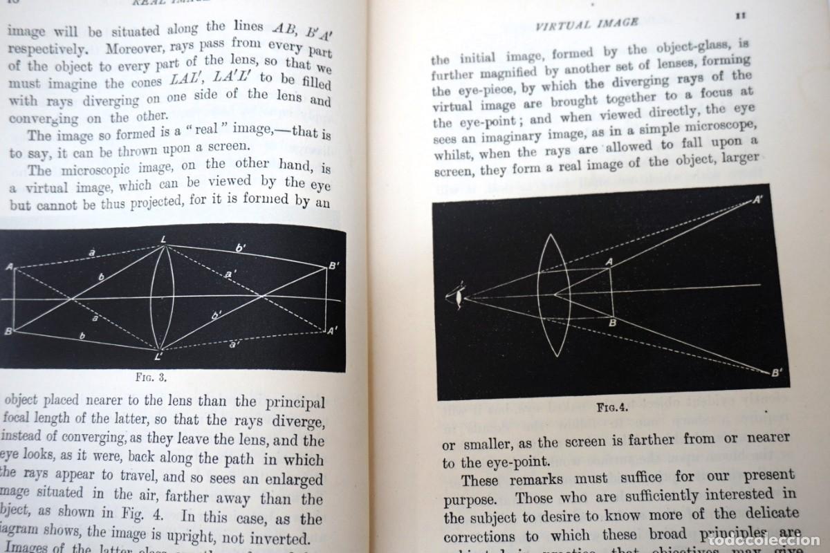 Antig&uuml;edades: MICROSCOPIO. LIBRO ANTIGUO &ldquo;Common Objects of the Microscope&rdquo; 1.902 - Foto 20