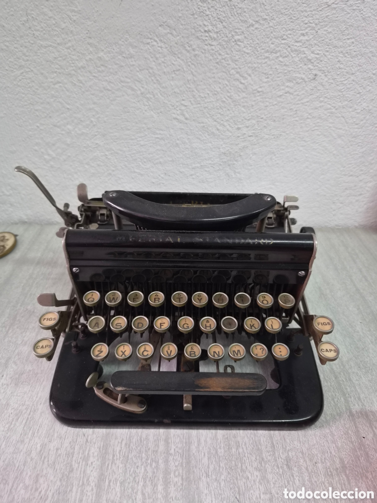 Antig&uuml;edades: ANTIGUA MAQUINA DE ESCRIBIR IMPERIAL STANDARD A&Ntilde;OS 20 ORIGINAL