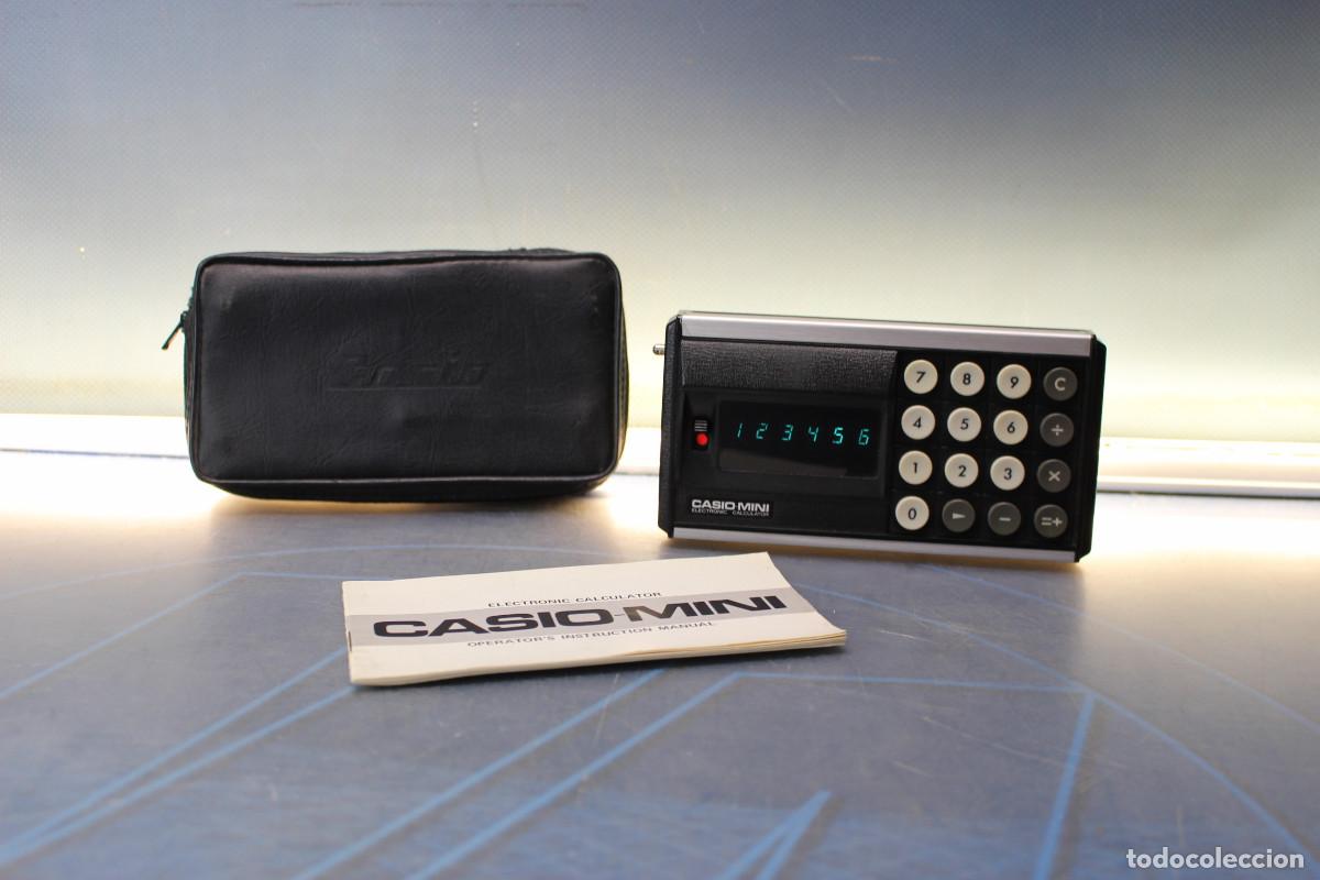 Antig&uuml;edades: Calculadora: Casio-Mini Electronic Calculator CM. 1972.