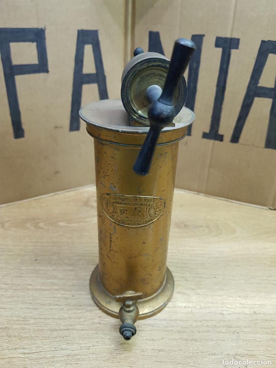 Antig&uuml;edades: ANTIGUO IRRIGADOR GINECOLOGICO FRANCES-DR.EGUISIER A&Ntilde;O 1927