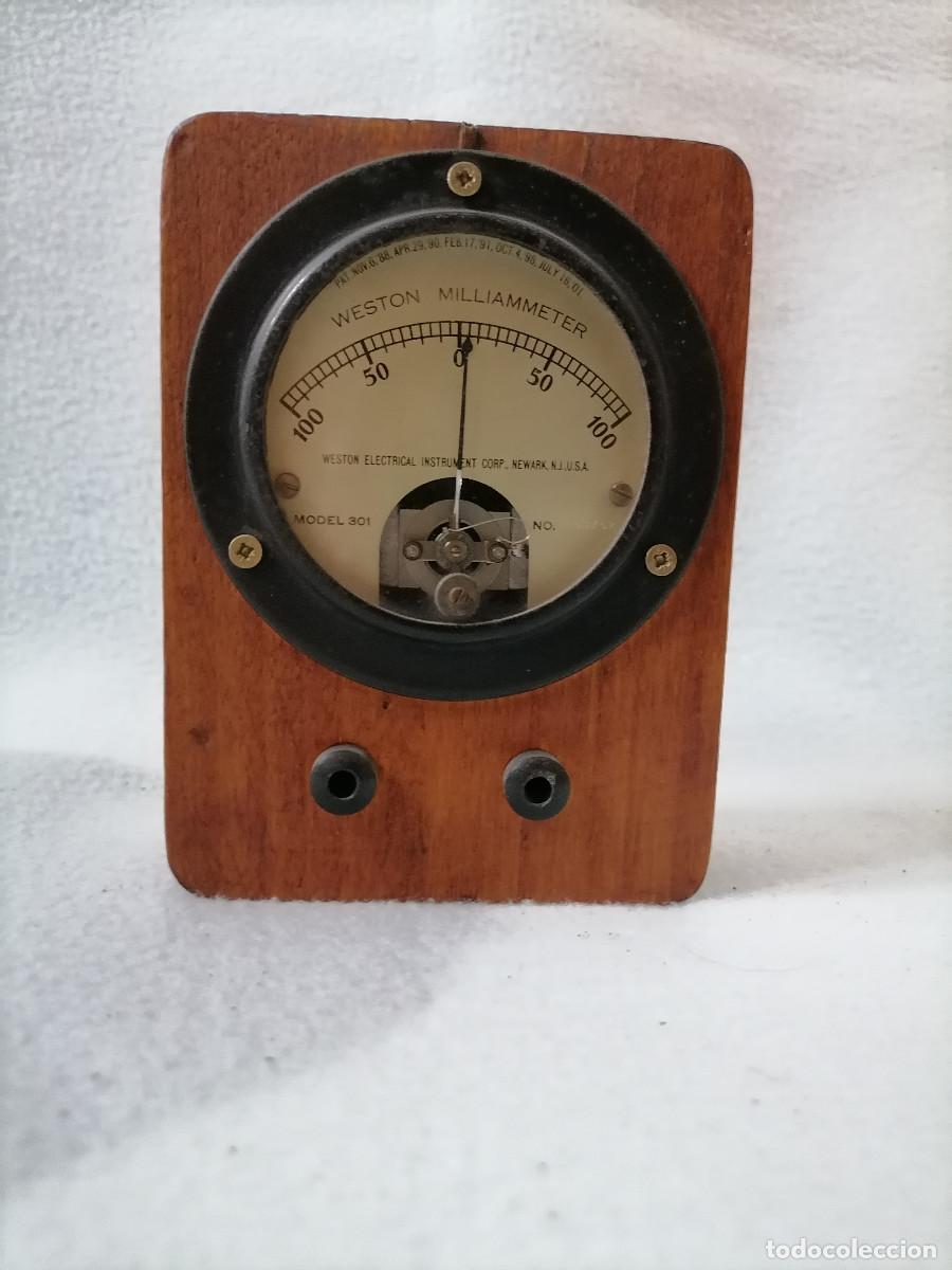 Antig&uuml;edades: Miliamper&iacute;metro Weston Modelo 301