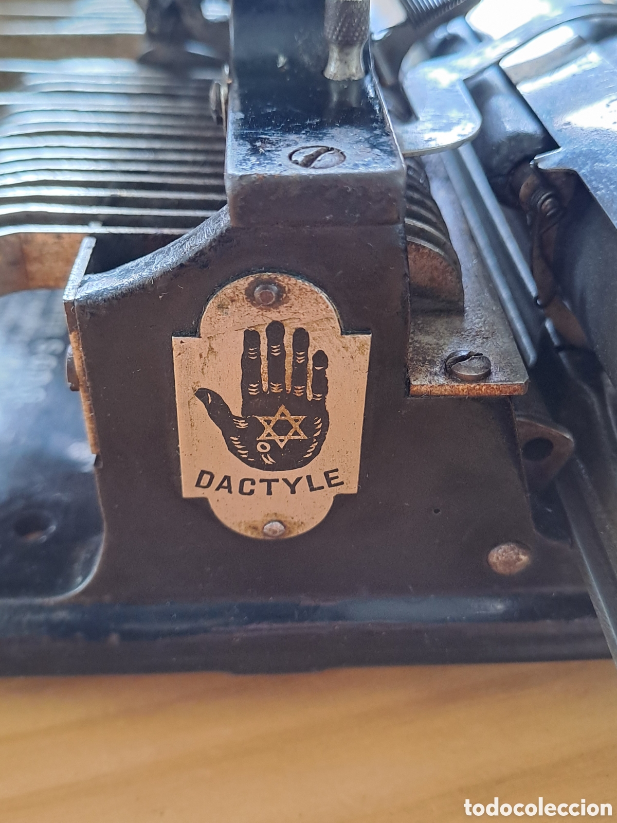 Antig&uuml;edades: M&aacute;quina de escribir Dactyle de 1894 - Foto 11