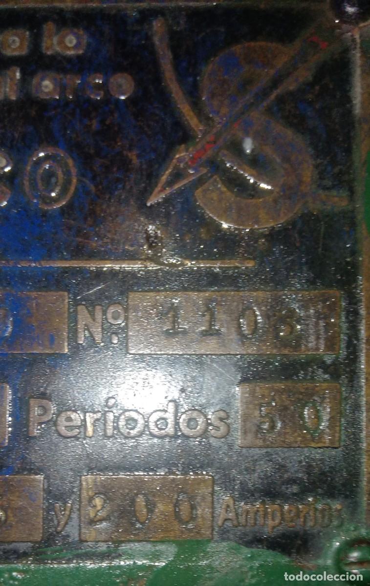 Antig&uuml;edades: Transformador o soldadora de Arco 220 V - Foto 5