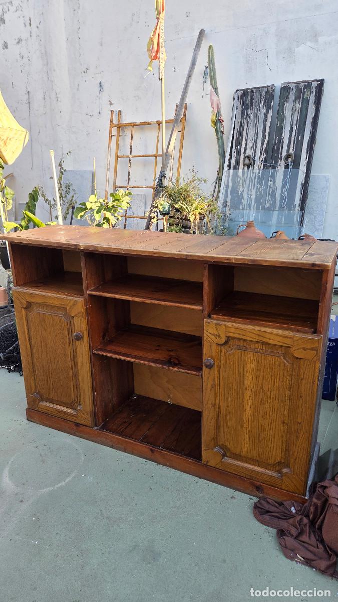 Antig&uuml;edades: mueble de madera rustico