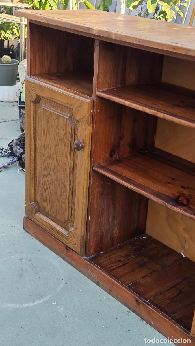 Antig&uuml;edades: mueble de madera rustico - Foto 4