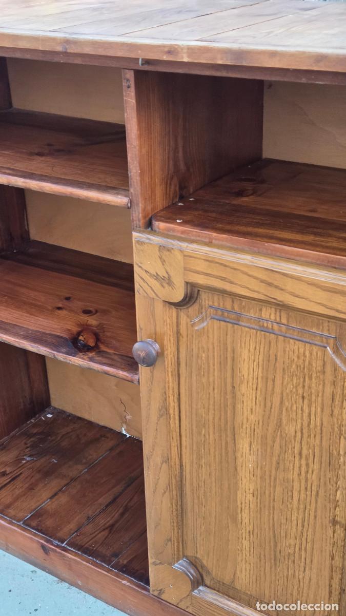 Antig&uuml;edades: mueble de madera rustico - Foto 5