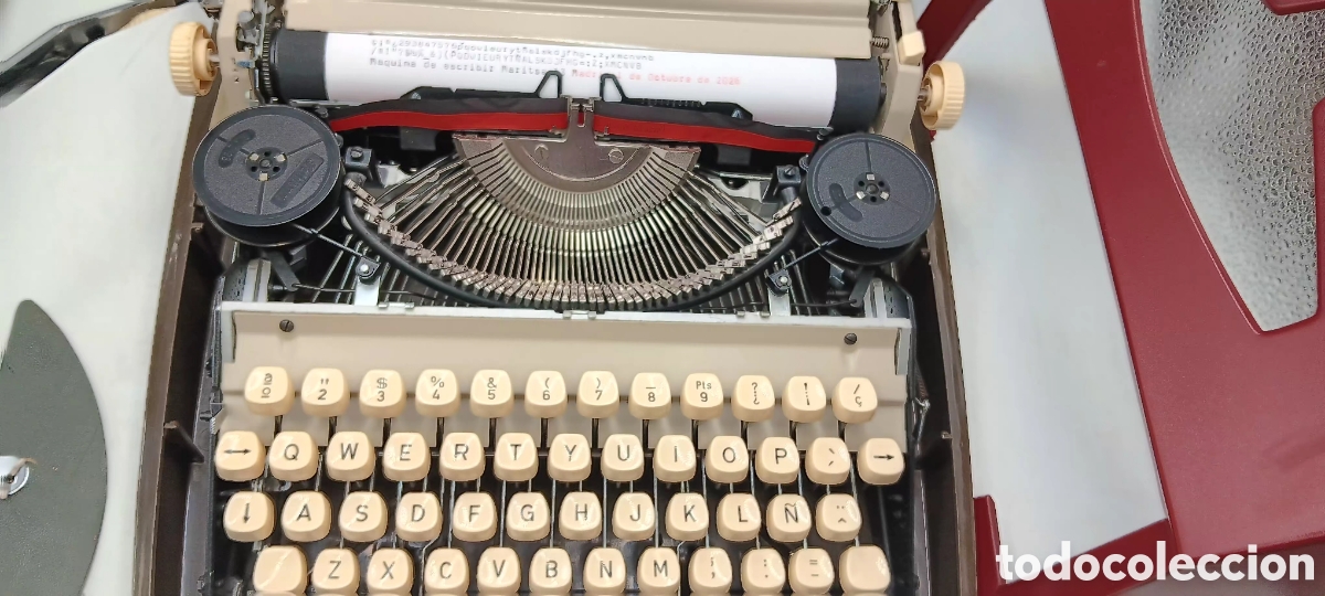Antig&uuml;edades: M&aacute;quina de escribir Maritsa 13 - Foto 3