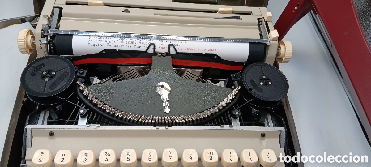 Antig&uuml;edades: M&aacute;quina de escribir Maritsa 13 - Foto 4