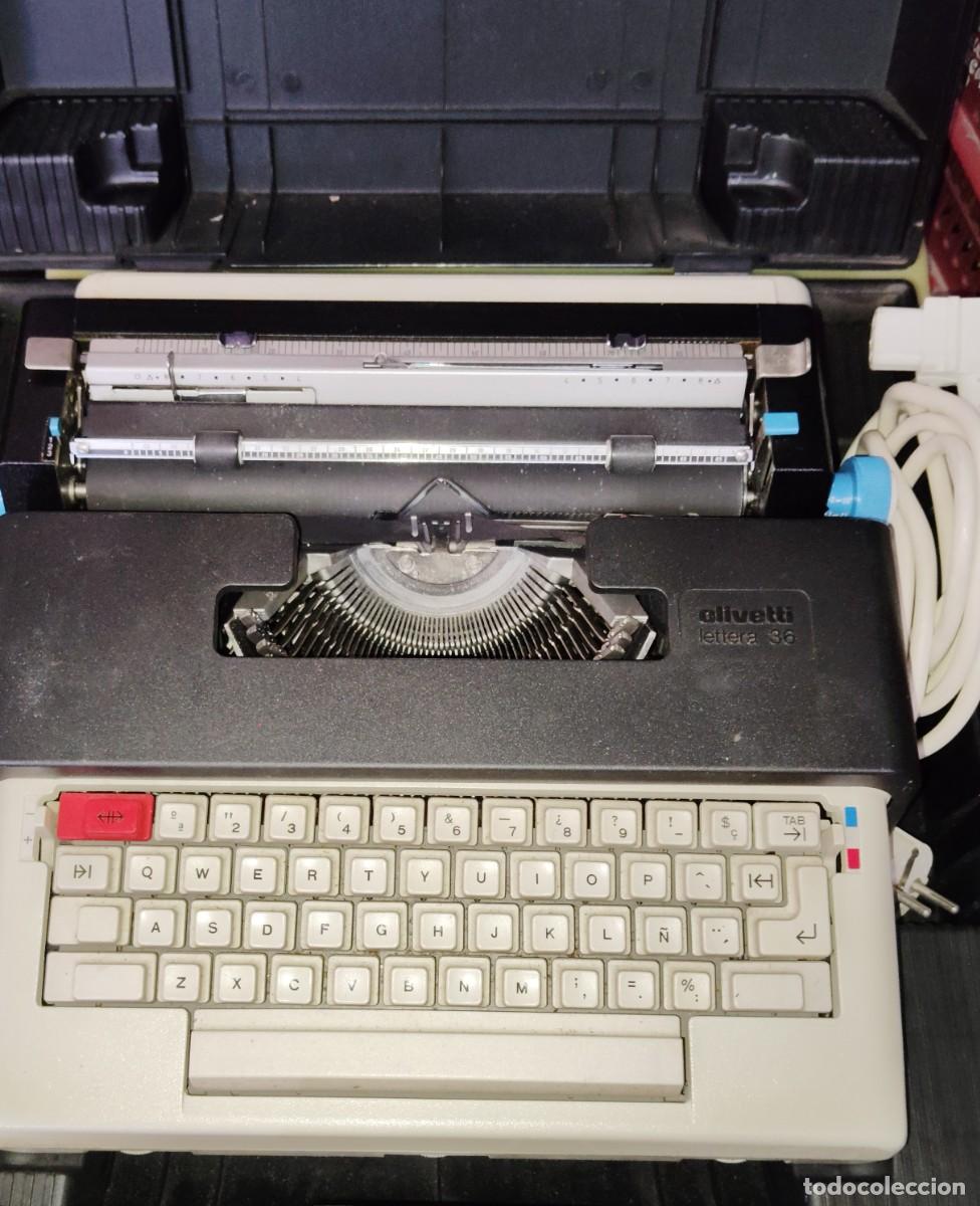 Antig&uuml;edades: MAQUINA ESCRIBIR. LETTERA 36.EL ENVIO CERTIFICADO ESTA INCLUIDO