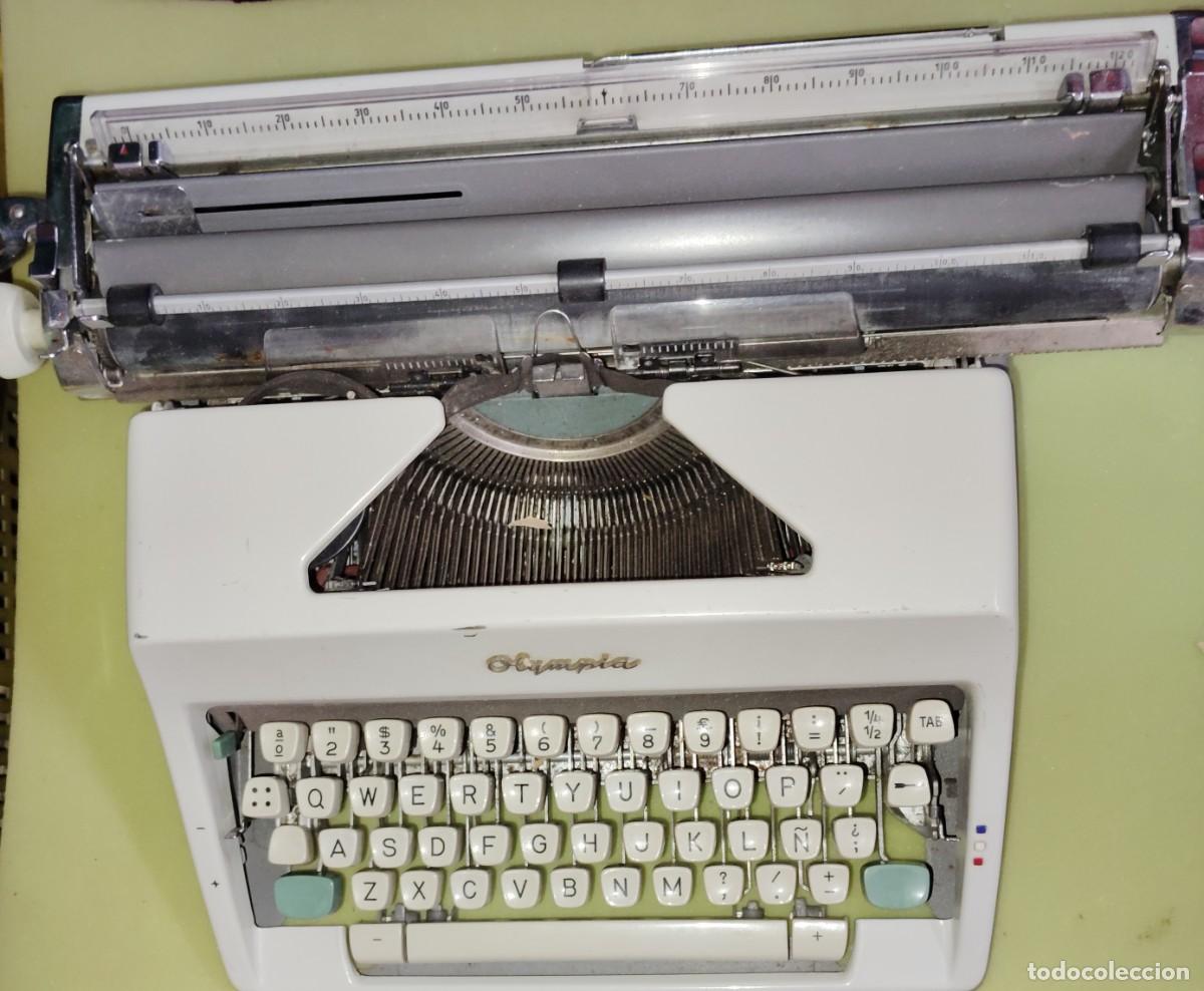 Antig&uuml;edades: MAQUINA ESCRIBIR. OLYMPIA. CARRO GRANDE..EL ENVIO CERTIFICADO ESTA INCLUIDO