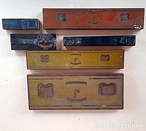 Antig&uuml;edades: Tampones met&aacute;licos de marca de Cassoulet - Foto 1
