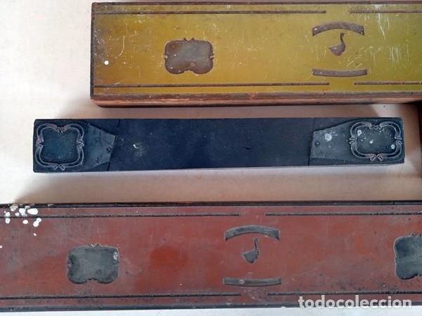 Antig&uuml;edades: Tampones met&aacute;licos de marca de Cassoulet - Foto 4