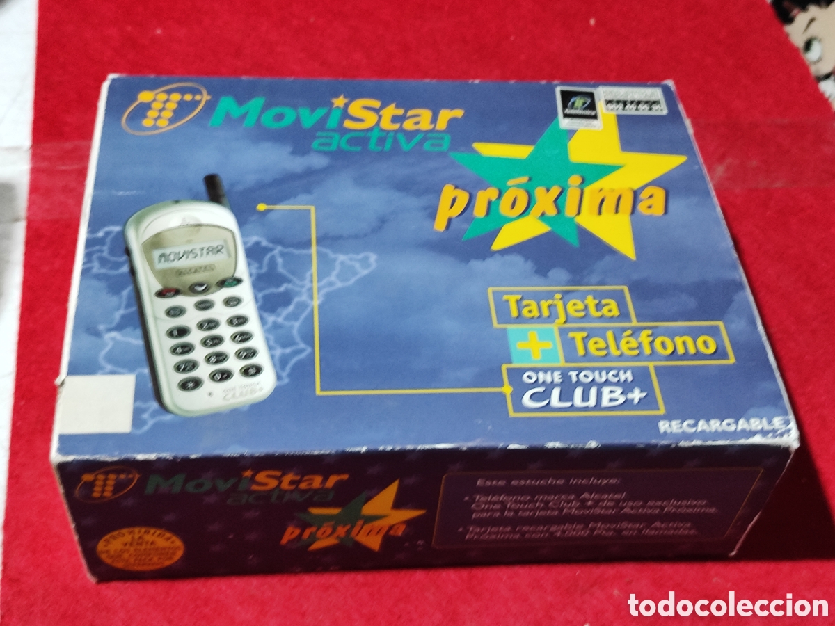 Tel&eacute;fonos: M&oacute;vil Alcatel One Touch Club + con caja y accesorios leer descripci&oacute;n