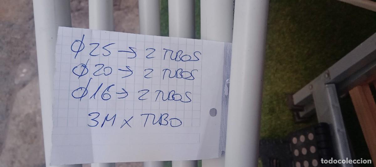 Antig&uuml;edades: Lote de 6 Tubos PVC 3 M M-16/20/25