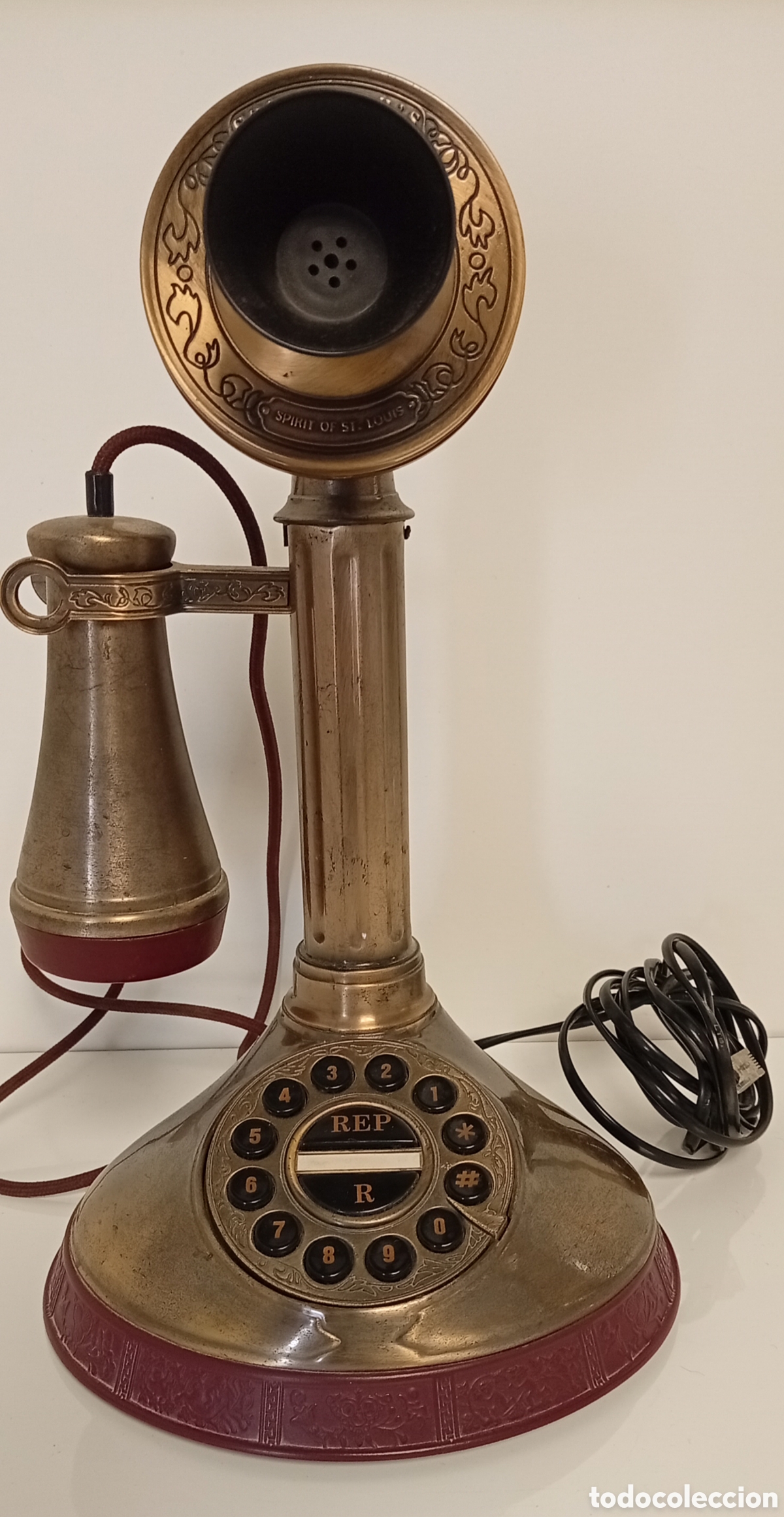Tel&eacute;fonos: TELEFONO TIPO ANTIGUO SPIRIT OF ST. LOVIS