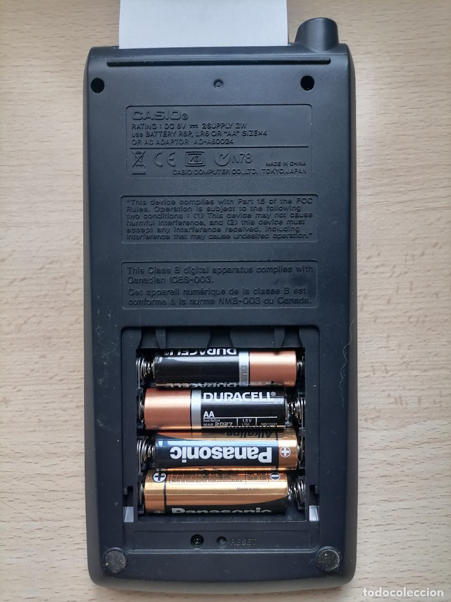 Antig&uuml;edades: Calculadora con impresora Casio HR-8TEC - Foto 9