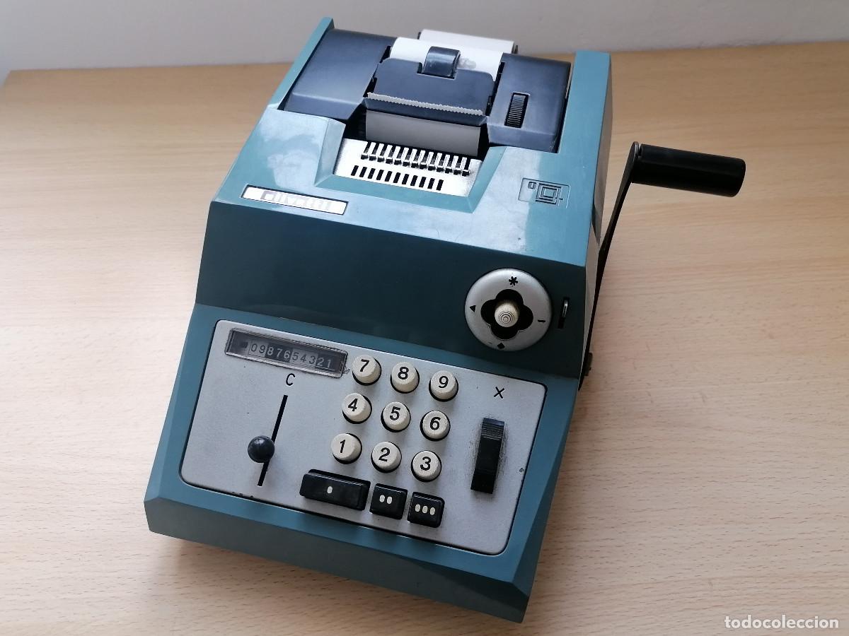 Antig&uuml;edades: Sumadora mec&aacute;nica Olivetti Summa Prima 20