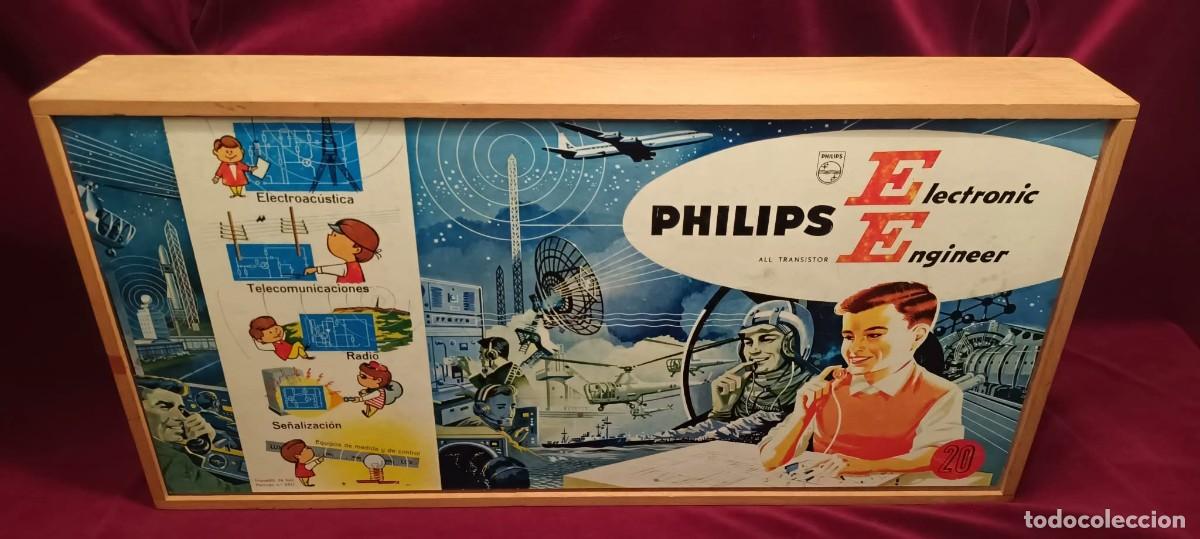 Antig&uuml;edades: PHILIPS ELECTR&Oacute;NIC ENGINEER-ALL TRANSISTOR-D&Eacute;CADA 1.960