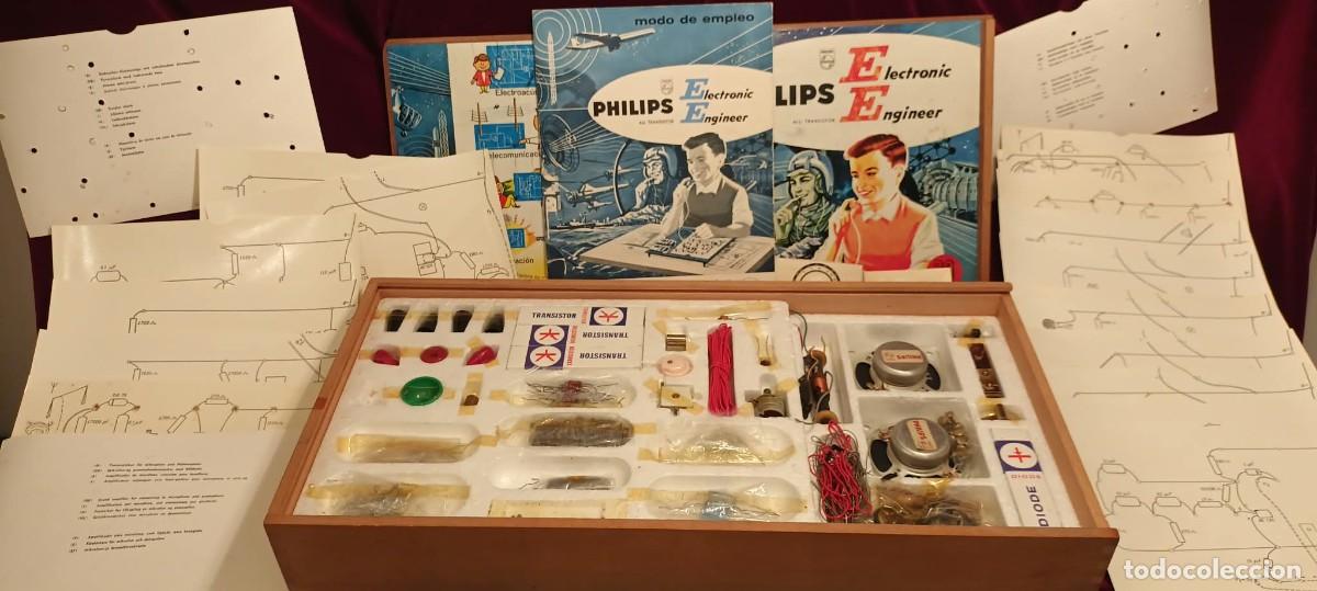 Antig&uuml;edades: PHILIPS ELECTR&Oacute;NIC ENGINEER-ALL TRANSISTOR-D&Eacute;CADA 1.960 - Foto 11