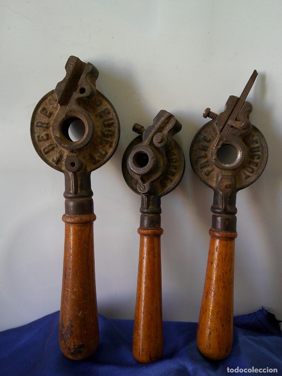 Antig&uuml;edades: &iexcl;&iexcl; HERRAMIENTAS ANTIGUAS. &rdquo;FRERES PEUGEOT&rdquo;. (3) ORIGINALES. !! C-33.
