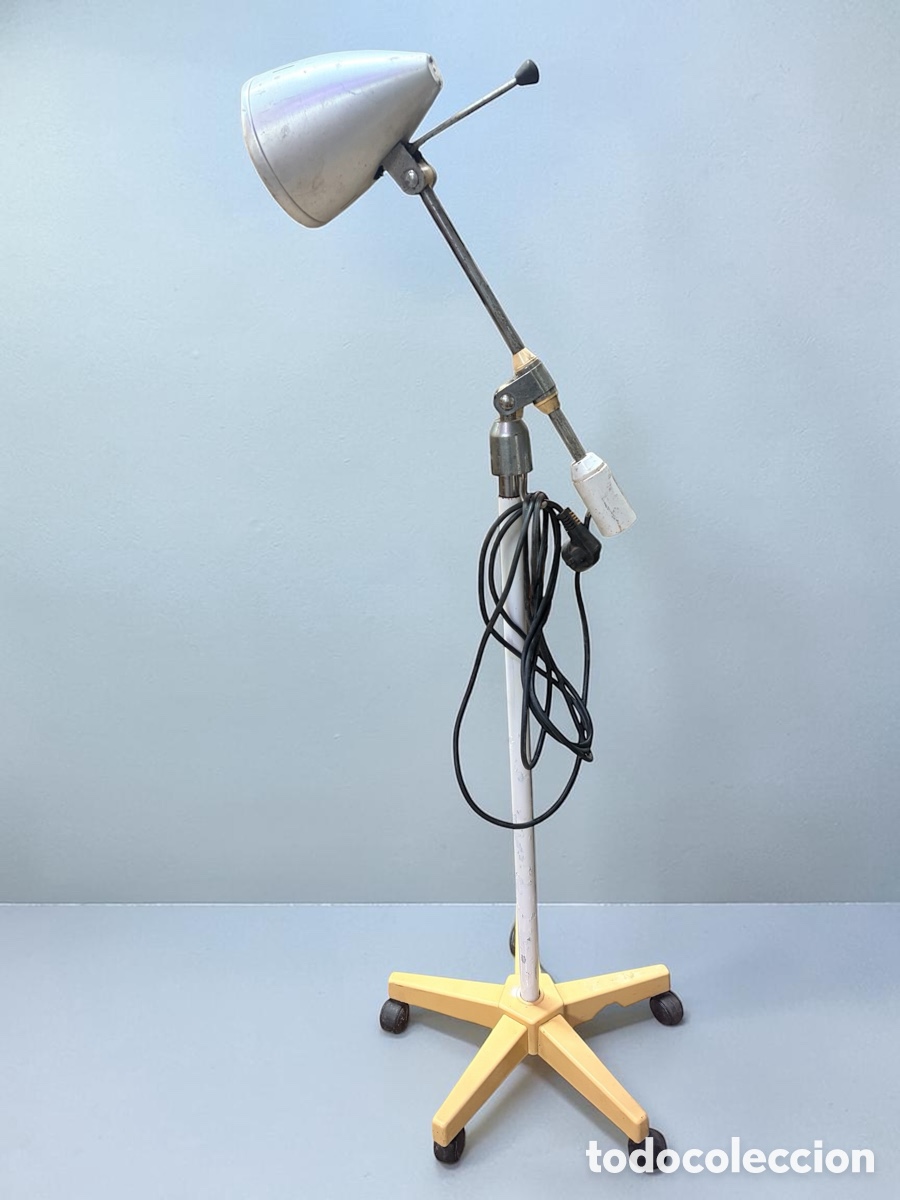 Antig&uuml;edades: Antigua l&aacute;mpara de consultorio m&eacute;dico - Foto 2