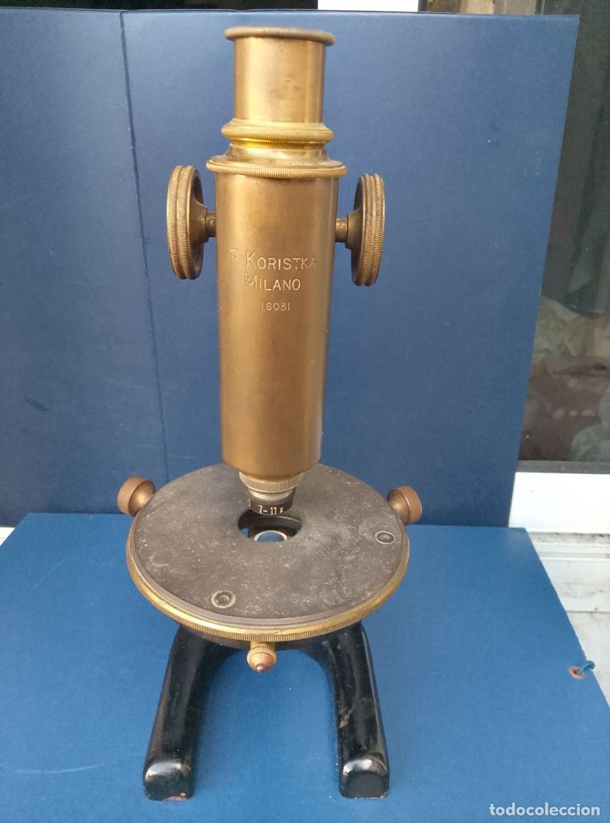 Antig&uuml;edades: microscopio koristka milano - Foto 1