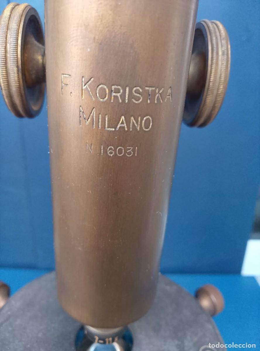 Antig&uuml;edades: microscopio koristka milano - Foto 3