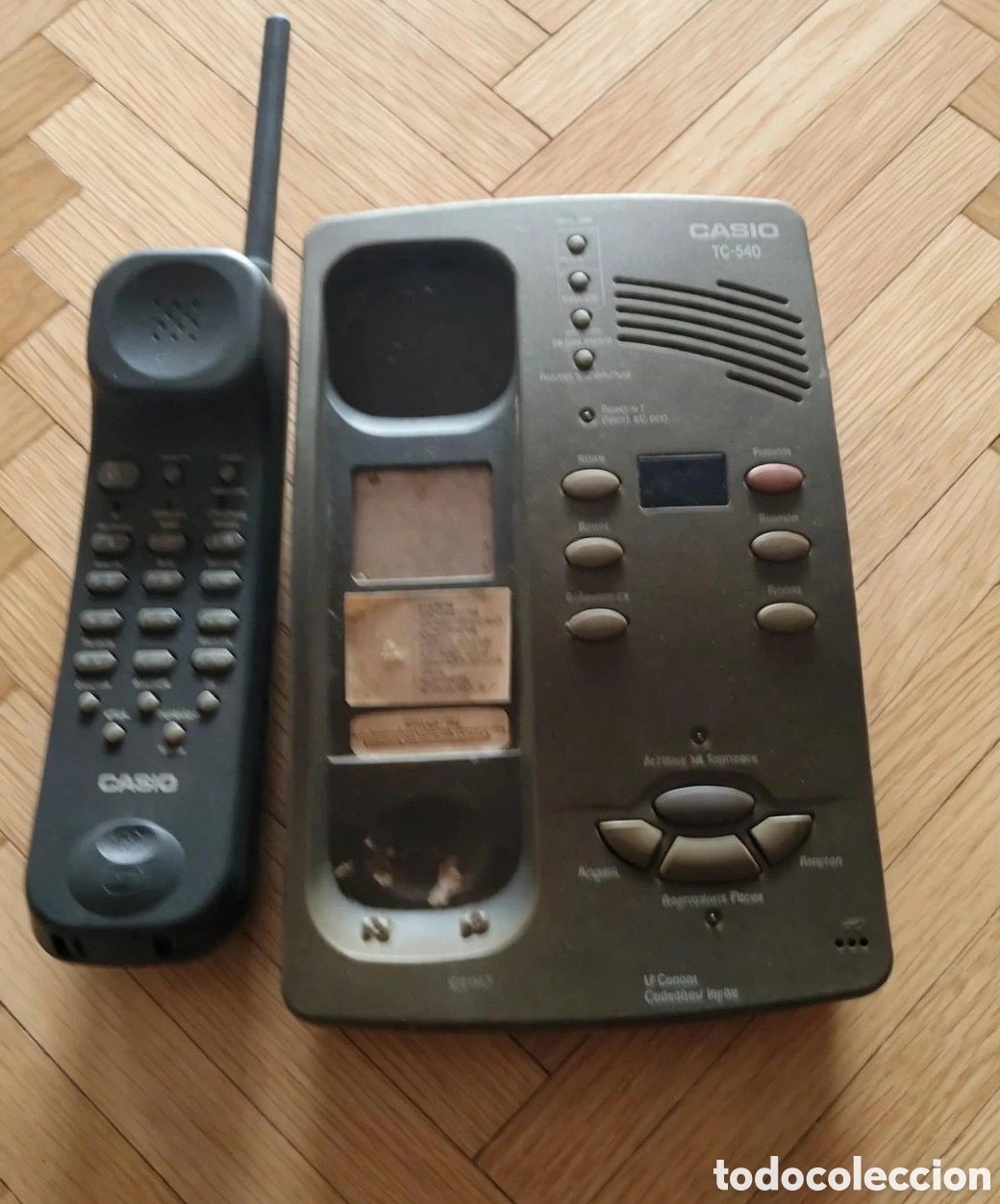 Tel&eacute;fonos: Telefono contestador Casio Antiguo - Foto 2