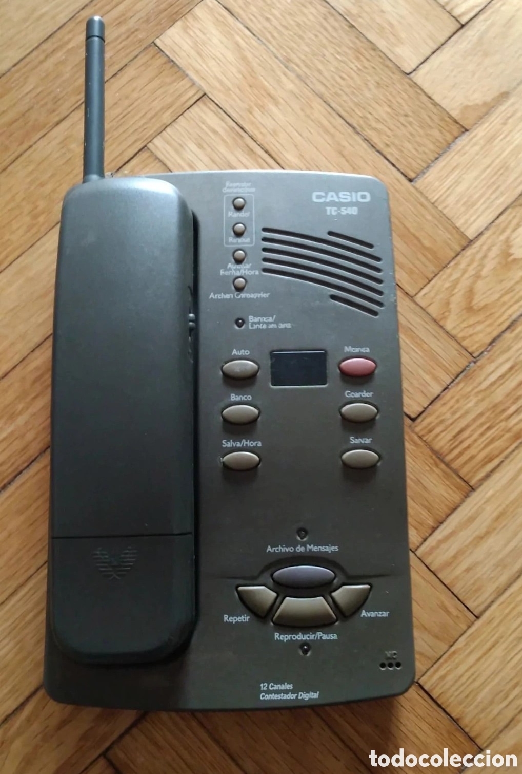 Tel&eacute;fonos: Telefono contestador Casio Antiguo - Foto 1