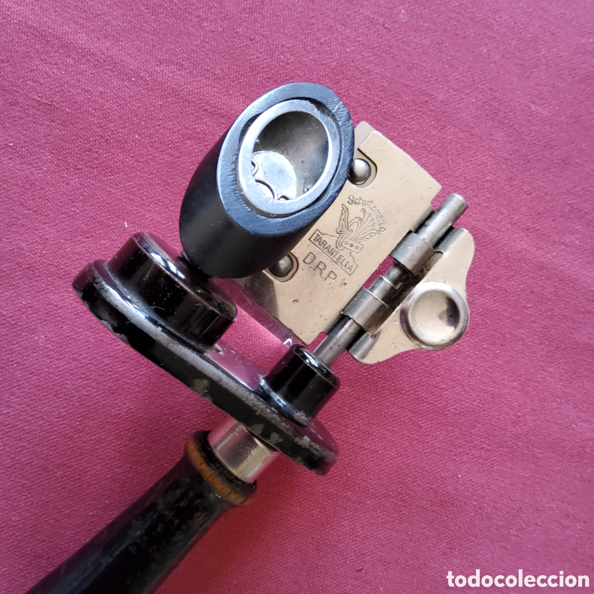 Antig&uuml;edades: ANTIGUO AFILADOR DE CUCHILLAS DE AFEITAR, ALEMAN MARCA TARANTELLA
