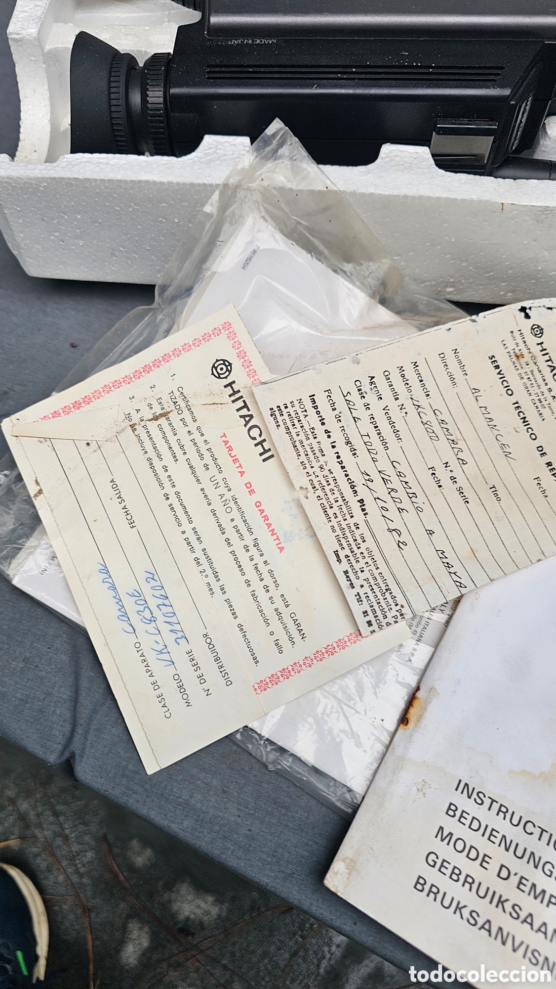 Antig&uuml;edades: Video c&aacute;mara Hitachi - Foto 5