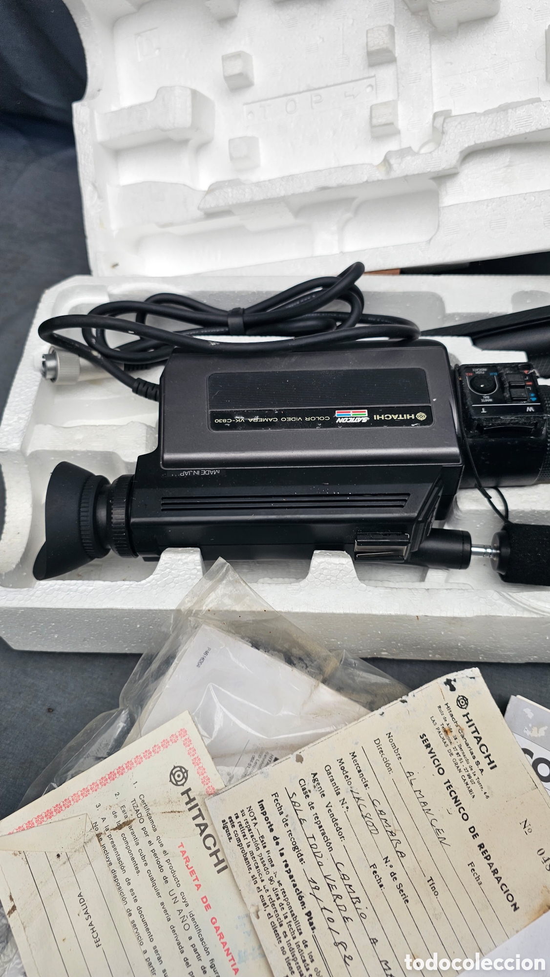 Antig&uuml;edades: Video c&aacute;mara Hitachi - Foto 6