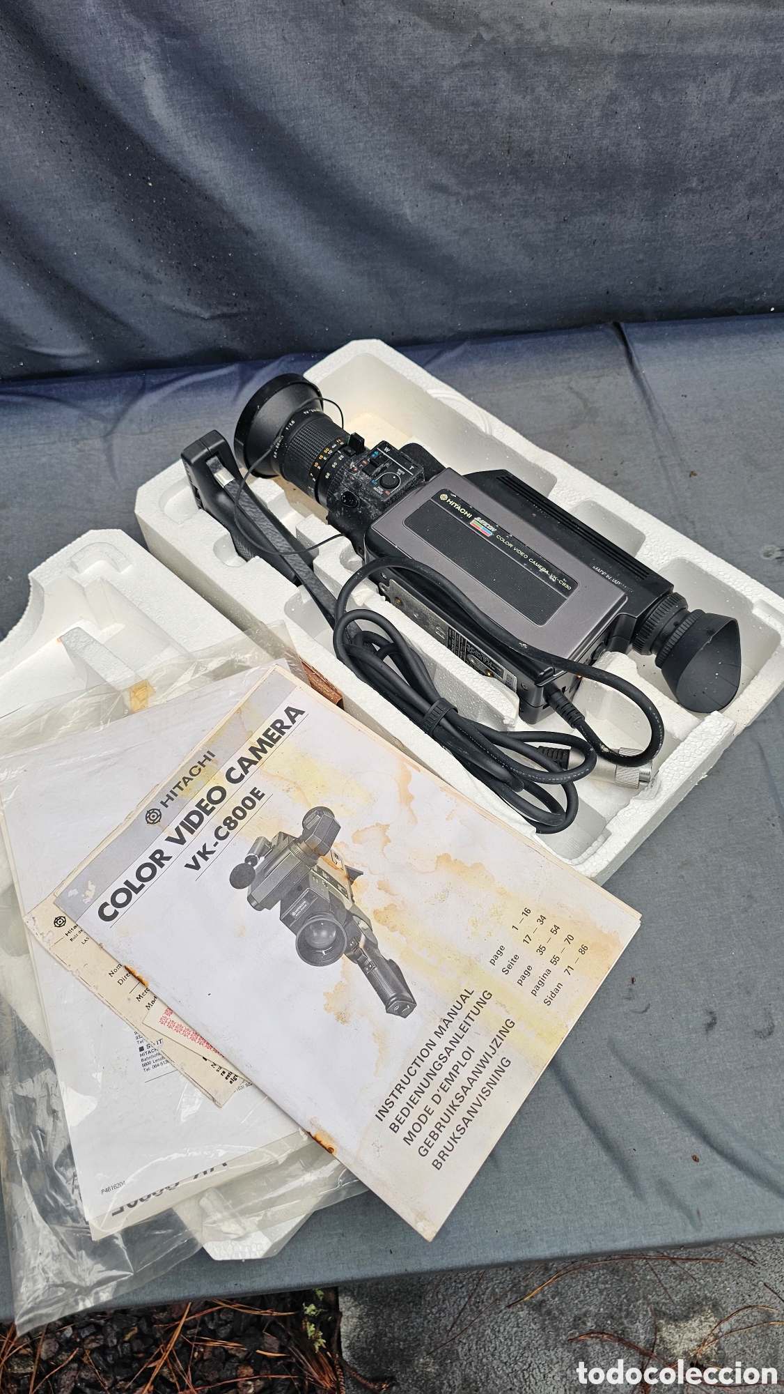 Antig&uuml;edades: Video c&aacute;mara Hitachi - Foto 19