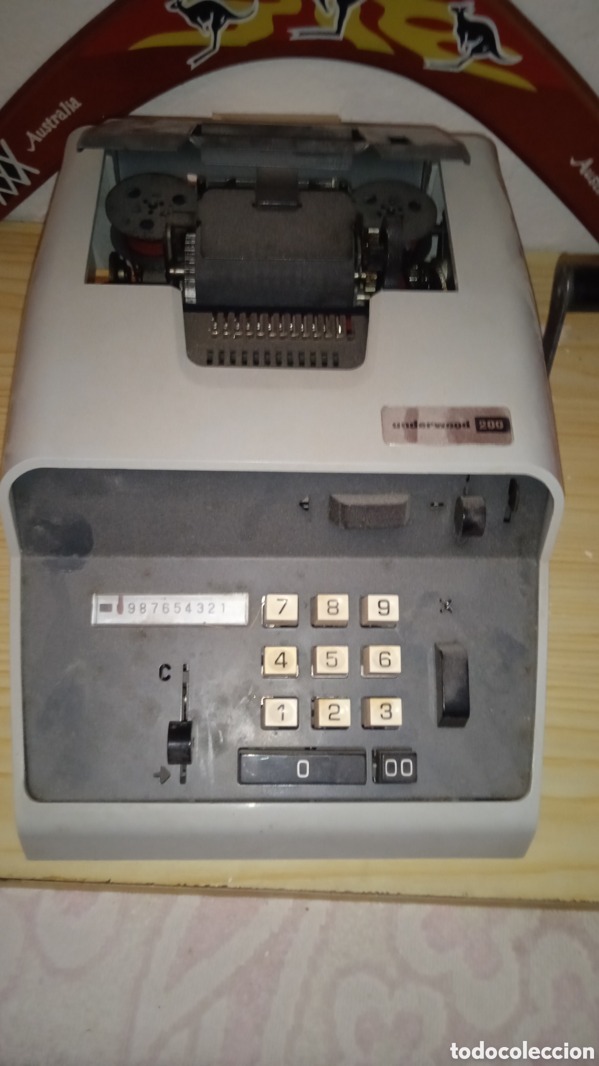 Antig&uuml;edades: M&aacute;quina de escribir Underwood 200 vintage &ndash; Antigua m&aacute;quina de escribir mec&aacute;nica &ndash; Coleccionismo ret