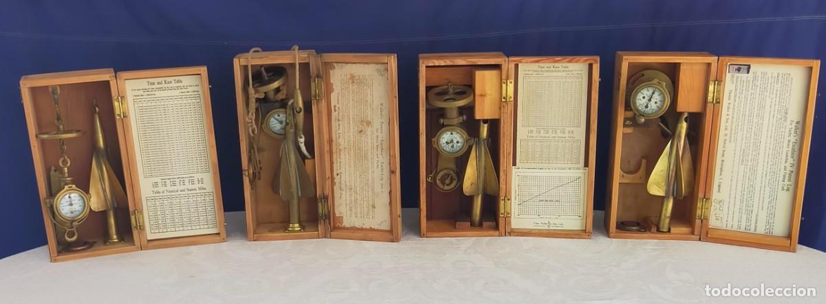 Antig&uuml;edades: Colecci&oacute;nn completa corredera n&aacute;utica Excelsior I, II, III, IV de Thomas Walker