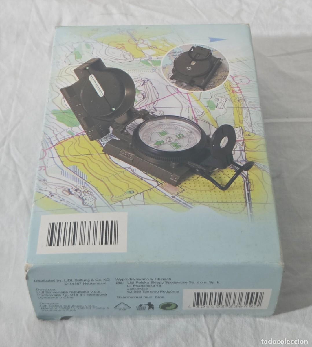 Antig&uuml;edades: Br&uacute;jula en su caja sin abrir. - Foto 2