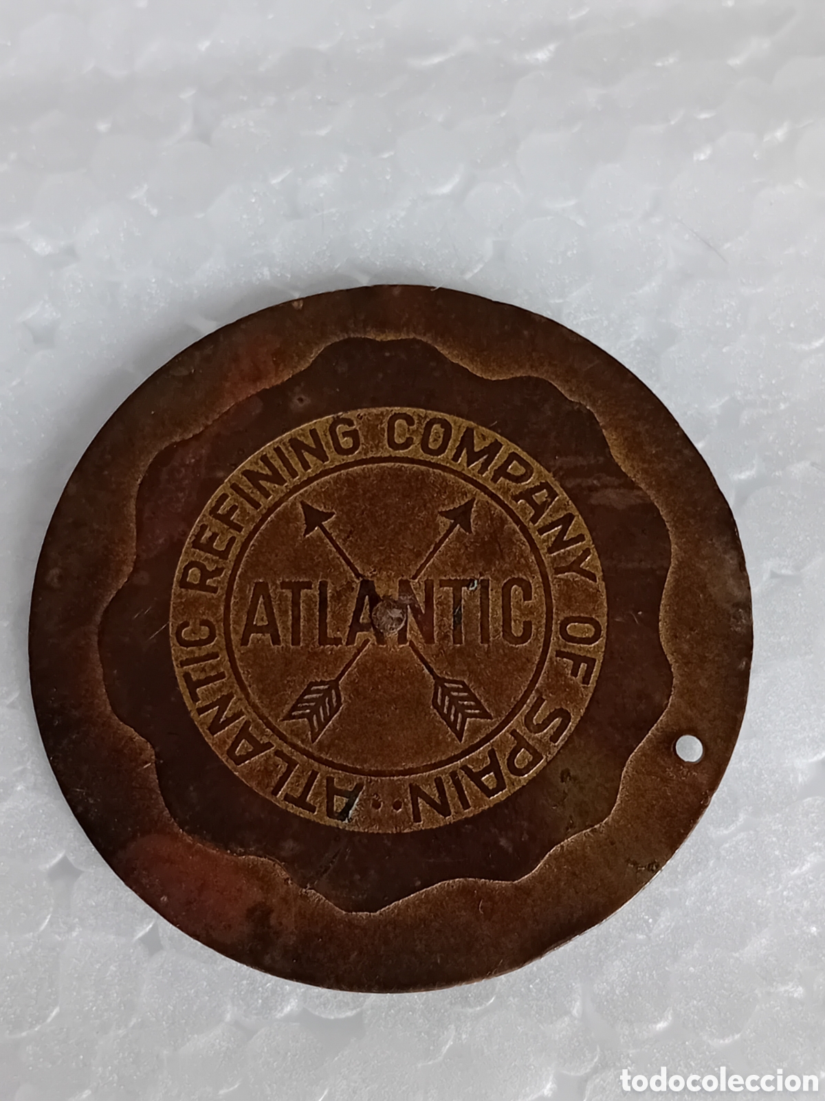 Antig&uuml;edades: ANTIGUO CALENDARIO MARCA ATLANTIC 1924 A 1945 - Foto 2