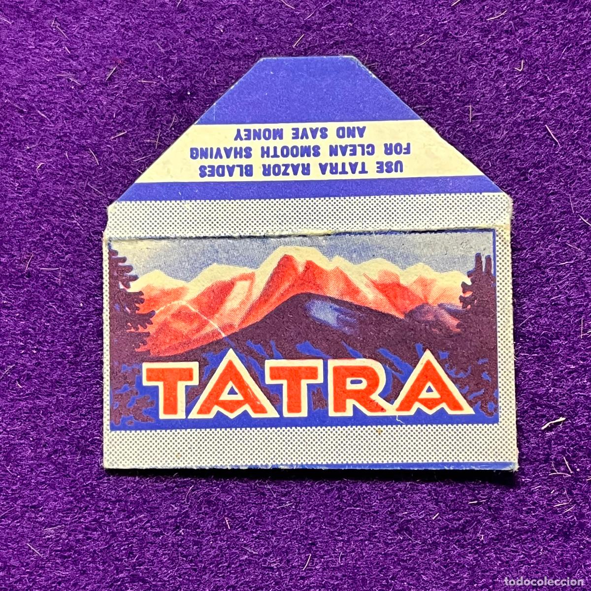 Antig&uuml;edades: FUNDA DE HOJA DE CUCHILLA DE AFEITAR. TATRA.