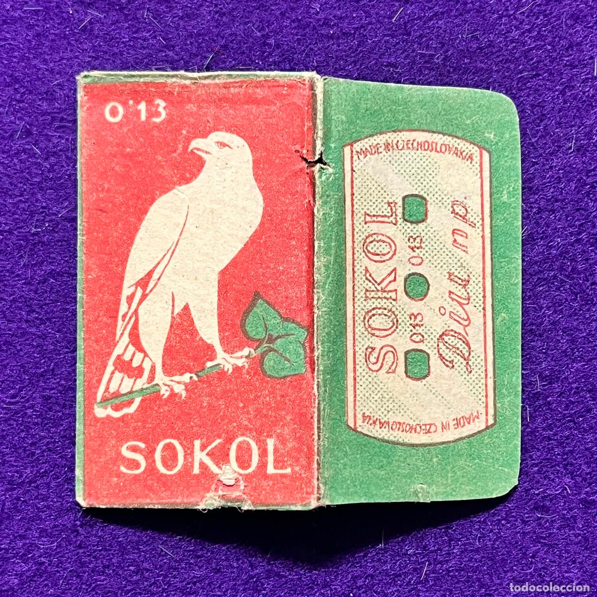 Antig&uuml;edades: FUNDA DE HOJA DE CUCHILLA DE AFEITAR. SOKOL. - Foto 1