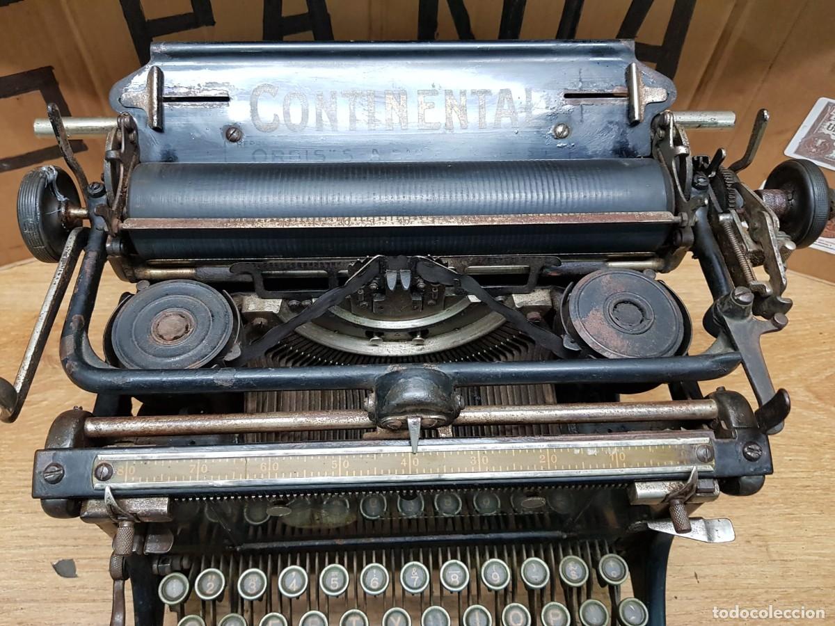 Antig&uuml;edades: ANTIGUA MAQUINA DE ESCRIBIR CONTINENTAL - Foto 3