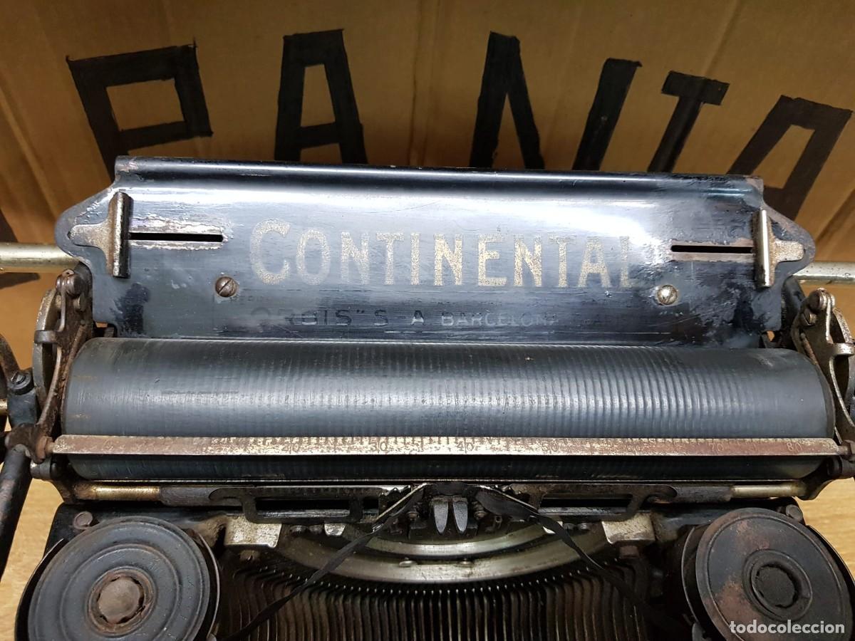 Antig&uuml;edades: ANTIGUA MAQUINA DE ESCRIBIR CONTINENTAL - Foto 11