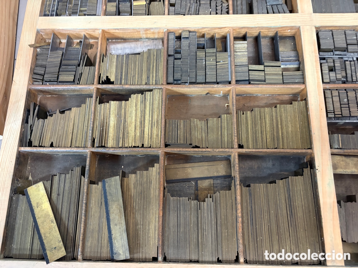 Antig&uuml;edades: Filete lat&oacute;n tipogr&aacute;fico - Foto 6