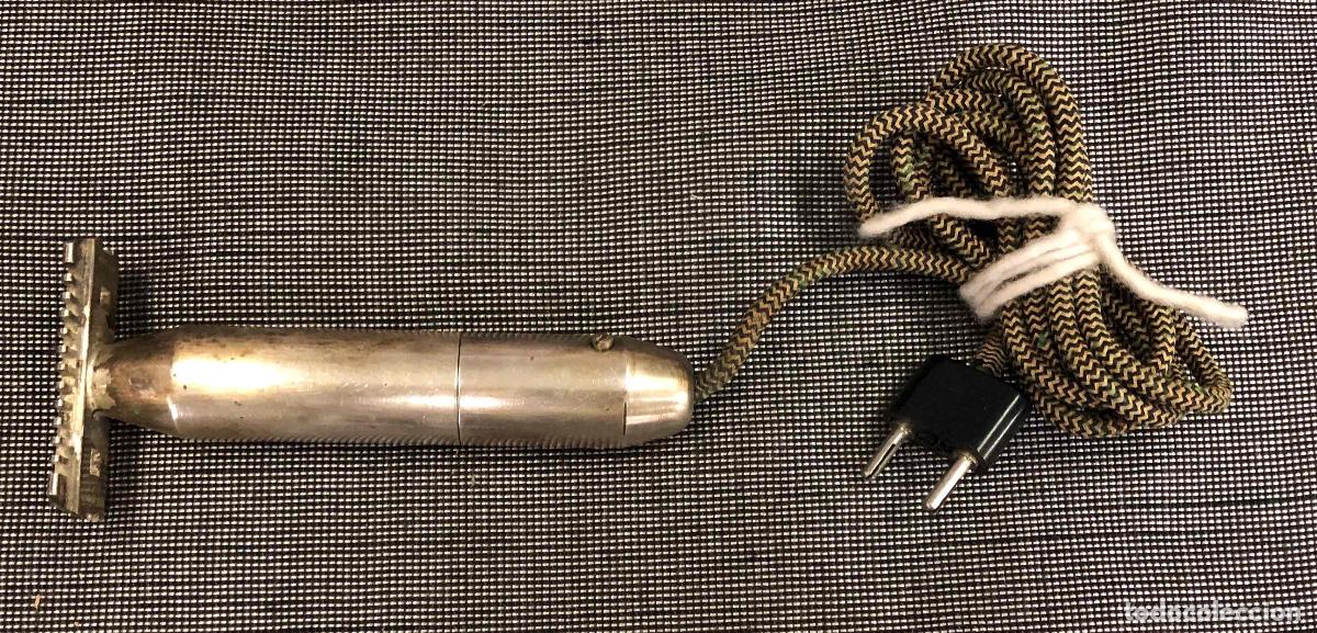 Antiquit&eacute;s: MAQUINILLA DE AFEITAR ELECTRICA MARCA SIEMENS