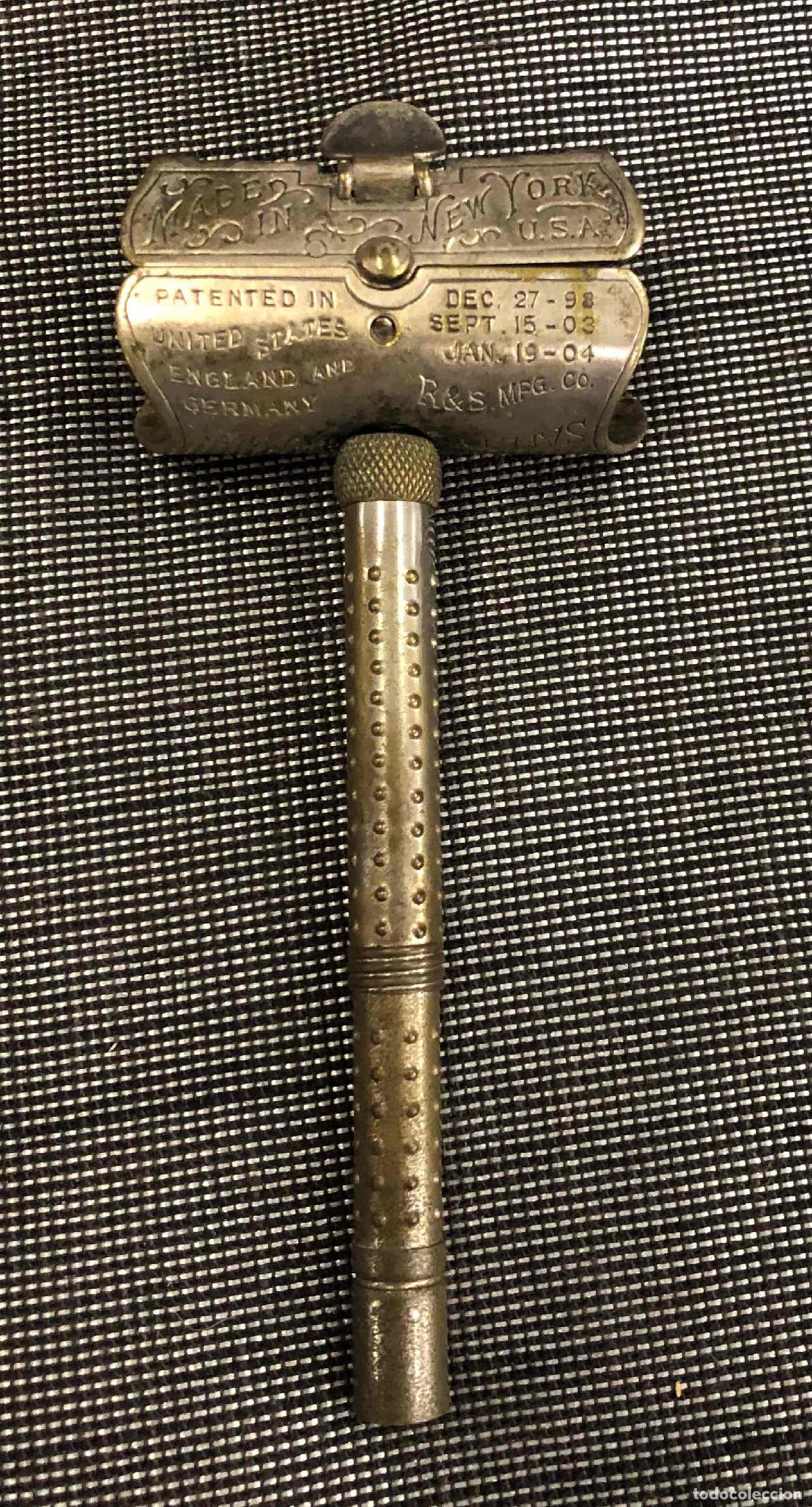 Antig&uuml;edades: MAQUINILLA DE AFEITAR YANKEE SAFETY RAZOR, MADE IN NEW YORK. C.1905