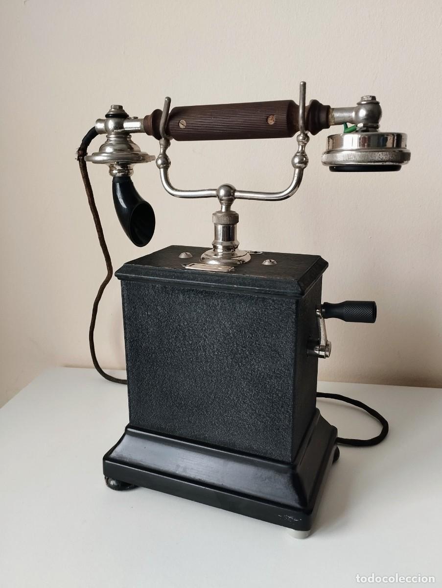 Tel&eacute;fonos: Tel&eacute;fono antiguo Ericsson Type B.. 1.917 - Foto 1