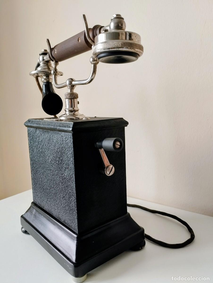 Tel&eacute;fonos: Tel&eacute;fono antiguo Ericsson Type B.. 1.917 - Foto 4
