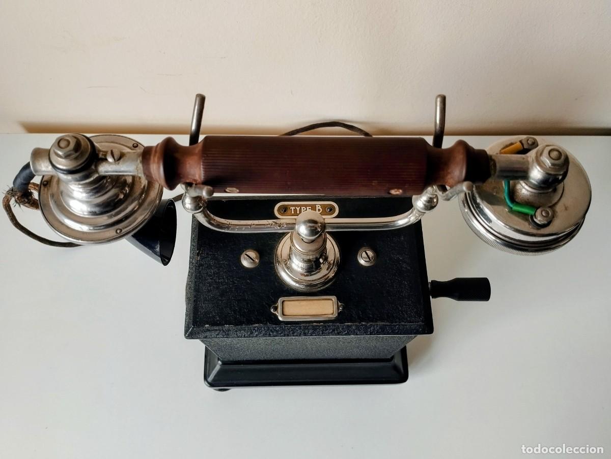 Tel&eacute;fonos: Tel&eacute;fono antiguo Ericsson Type B.. 1.917 - Foto 5