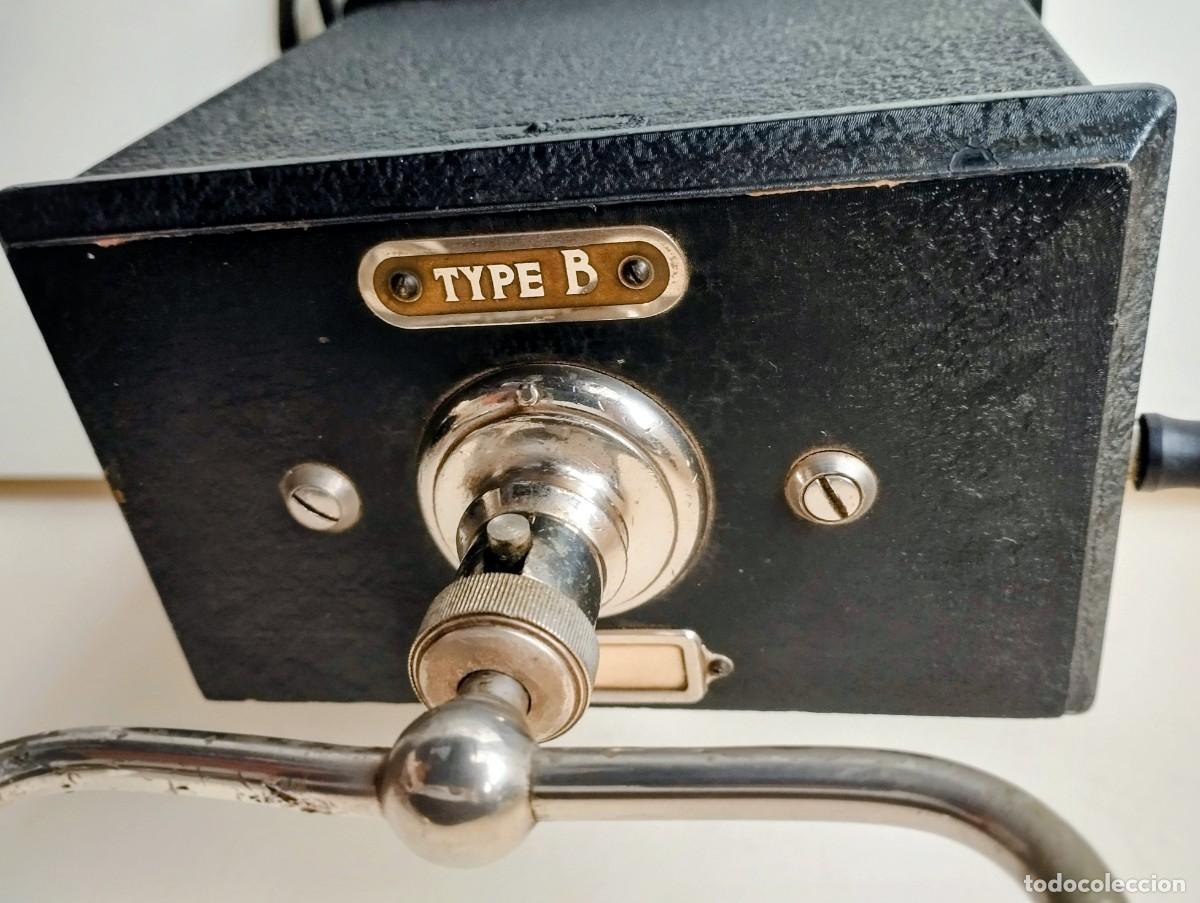 Tel&eacute;fonos: Tel&eacute;fono antiguo Ericsson Type B.. 1.917 - Foto 7