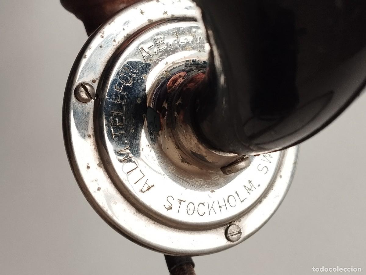 Tel&eacute;fonos: Tel&eacute;fono antiguo Ericsson Type B.. 1.917 - Foto 12