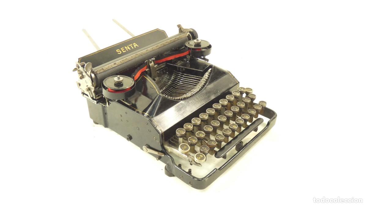 Antig&uuml;edades: Maquina de escribir SENTA A&Ntilde;O 1912 Typewriter Schreibmaschine Machine a Ecrire